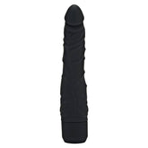 HAZTE REAL - VIBRADOR CLÁSICO SLIM NEGRO